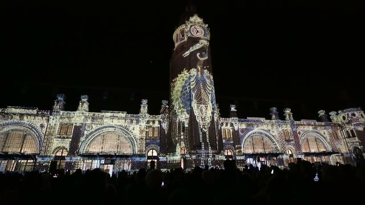 Mapping vidéo pour le centenaire de la gare de La Rochelle