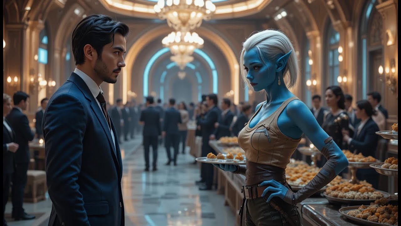 I'm Just Here for the Free Food, Said the Alien Girl—Then the CEO Realized Who She Was ! HFY