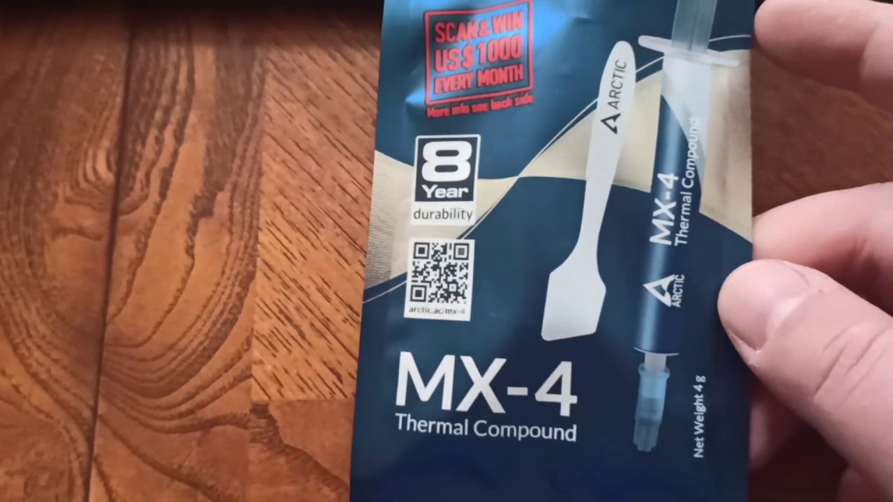 ARCTIC MX-4 pasta termoprzewodząca - zakupiona, cena ok 30 zl z dostawa