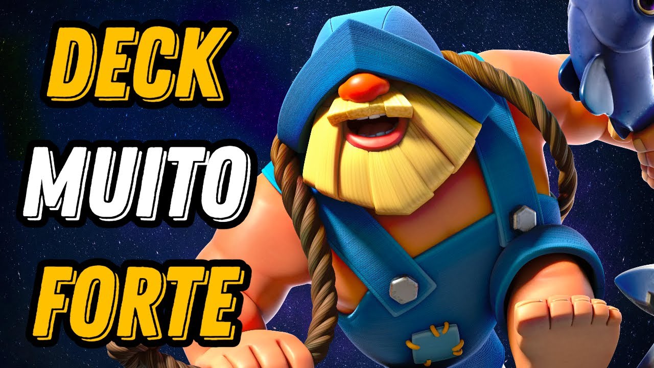 😮 ESSE DECK DE GIGANTE REAL EST&Aacute; DOMINANDO O META DO JOGO! - Clash Royale