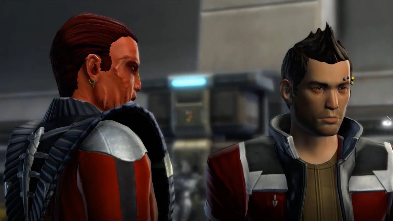 SWTOR-Theron Romance Scenes: SoR & KotFE ( Male Sith Warrior)
