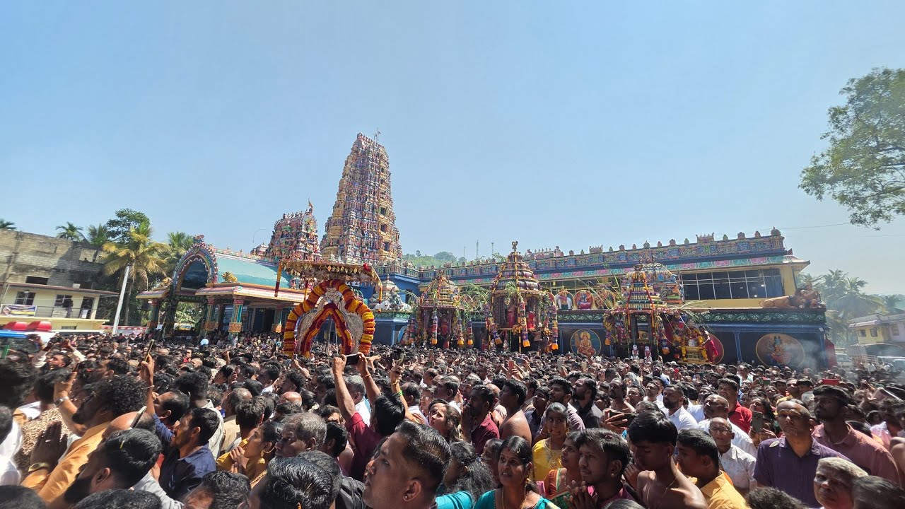  மாத்தளை ஸ்ரீமுத்துமாரியம்மன் ஆலய பஞ்சரதபவனி #matalemuthumariyammankovil #thrthiruvizha