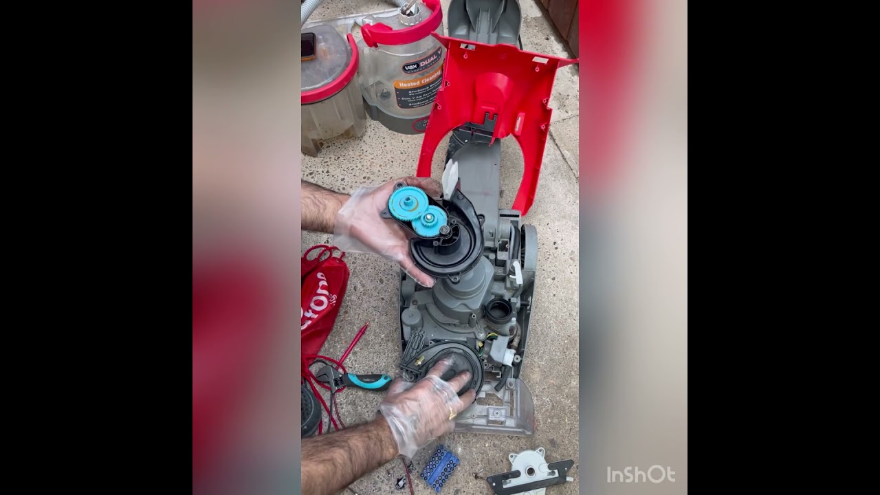 vax v-124 brush not spinning turbine repair