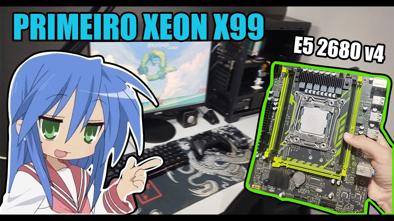 TUNANDO O PC COM UM KIT X99 BARATO DMS!!(AGORA RODA GAMES?)