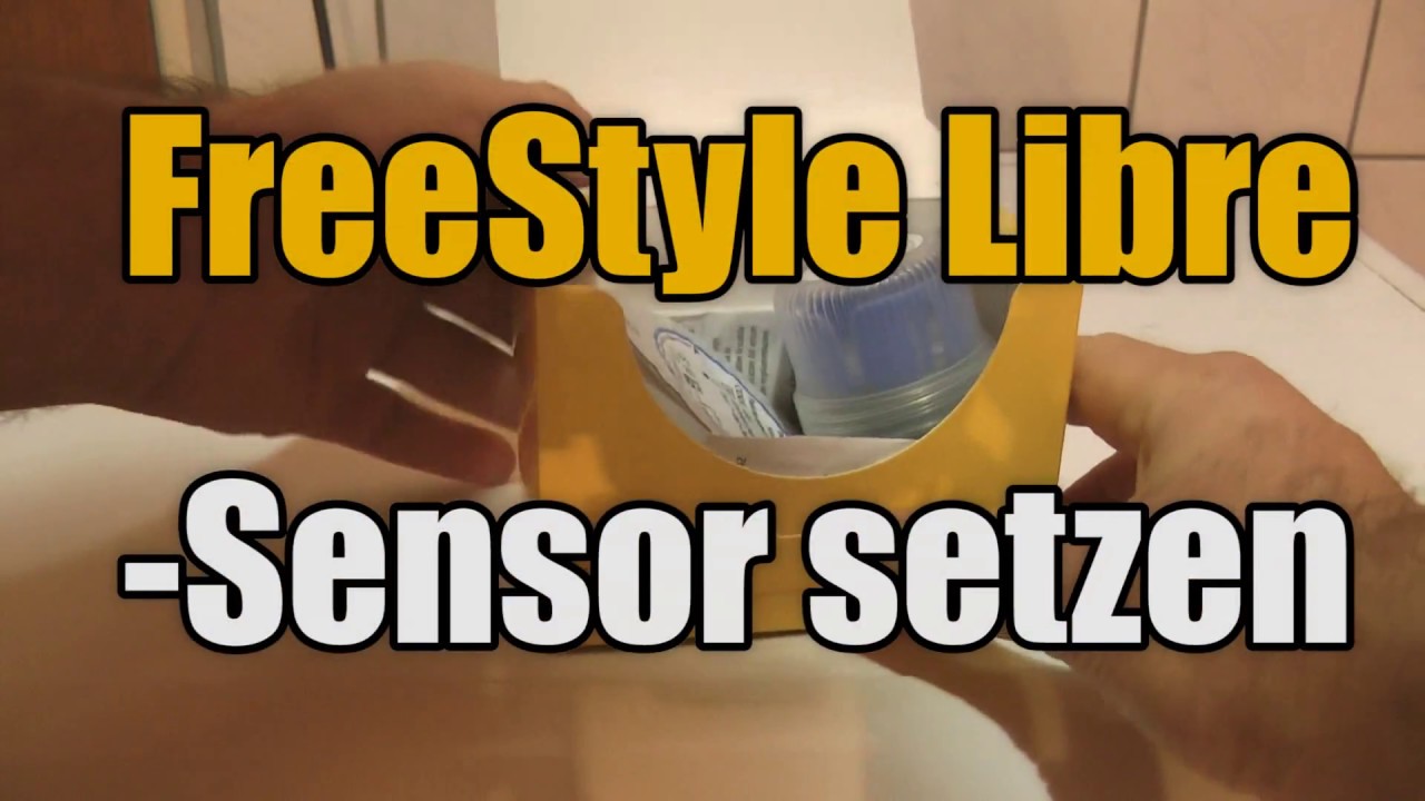 FreeStylle Libre von Abbott -  Sensor setzen -