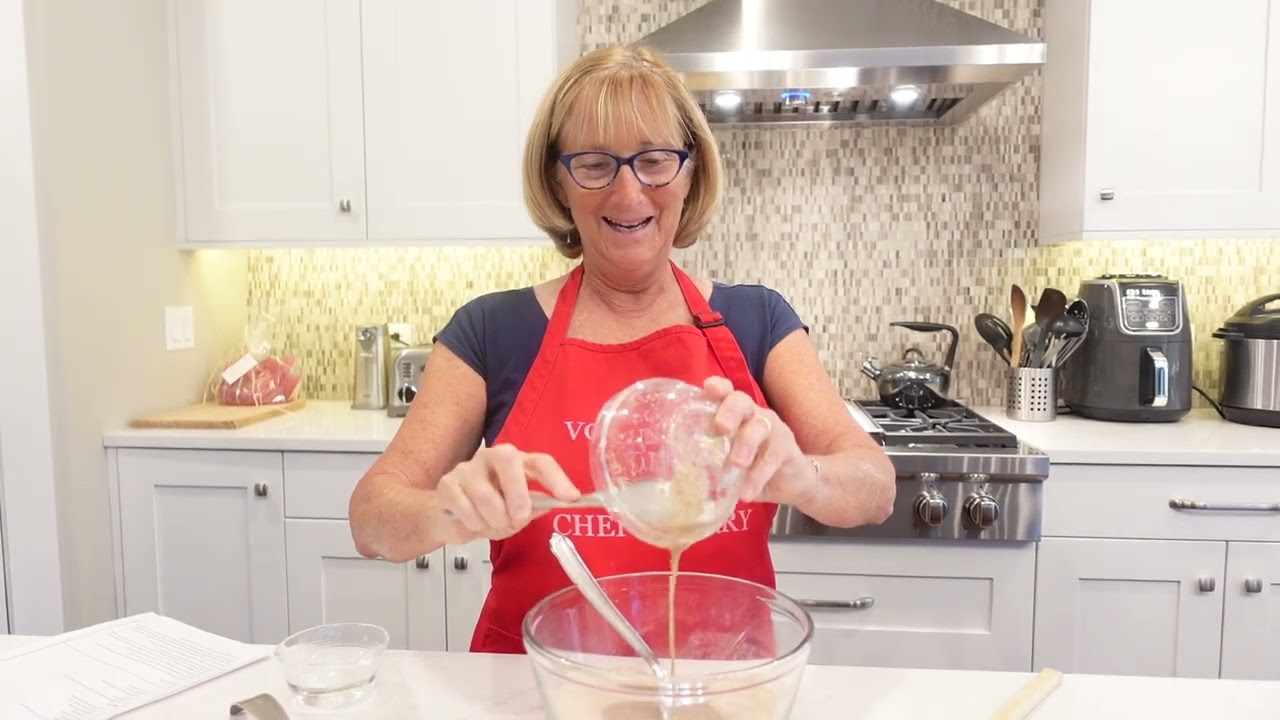 Vegan Matzo Ball Soup, created by Liz Madsen