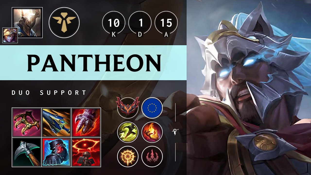 Pantheon Support vs Zoe - EUW Grandmaster Patch 25.06