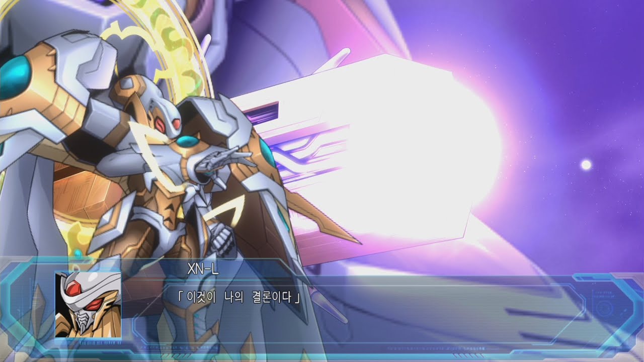 Super Robot Wars OG Moon Dwellers - XN-L(Final boss) all attacks