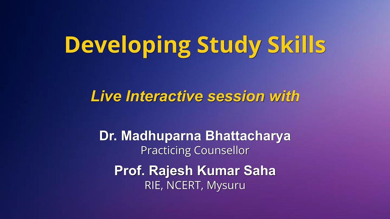Sahyog : Developing Study Skills
