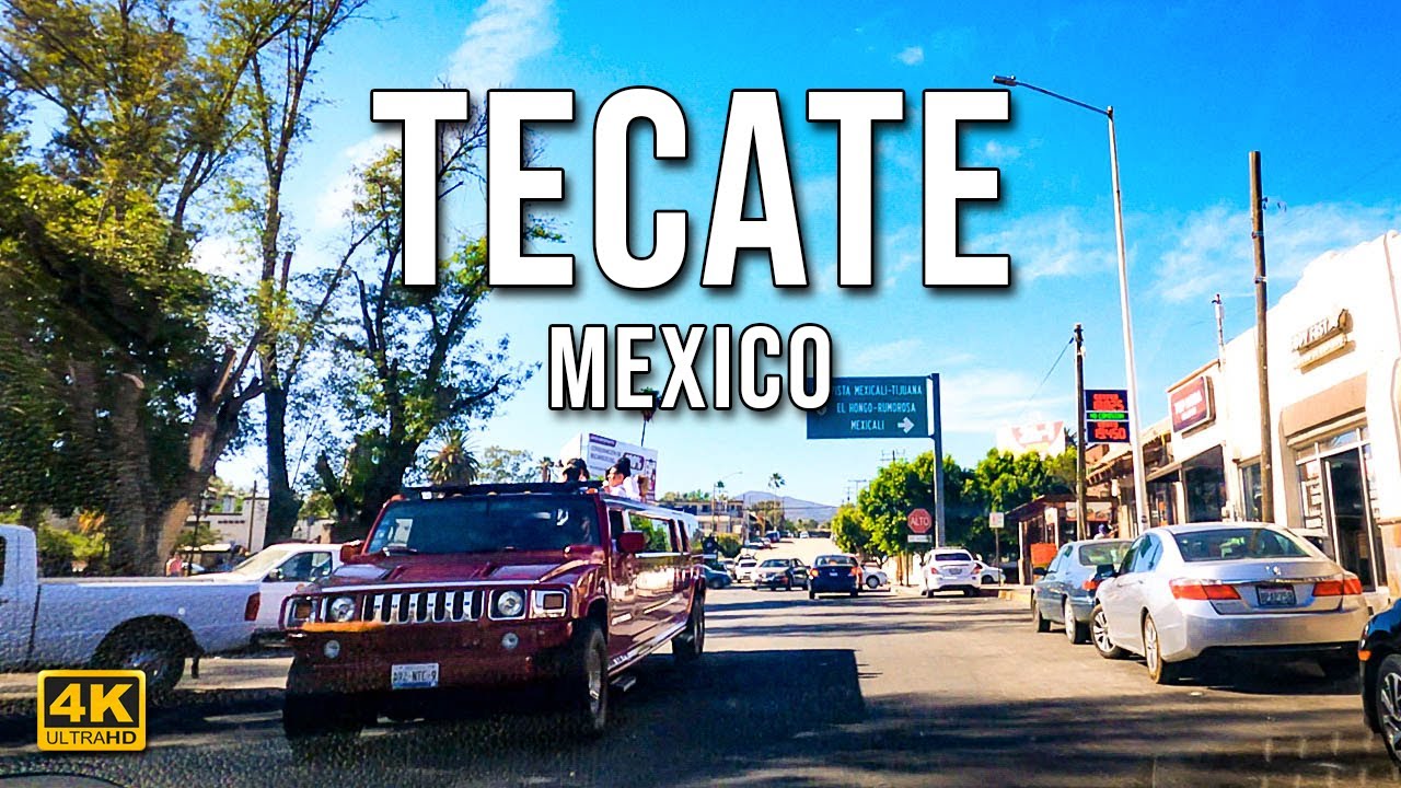 Tecate Drive [4K] | Baja California | Mexico