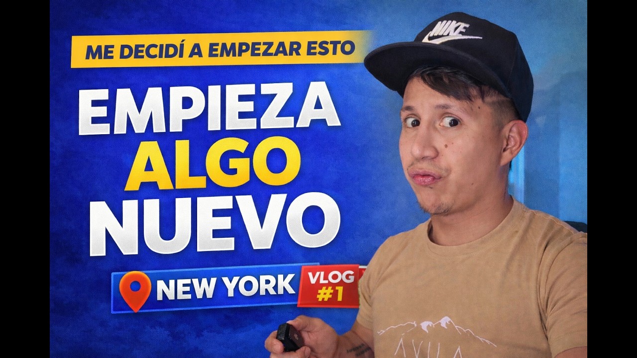 Decidí empezar esto… 🎬 | VLOG #1