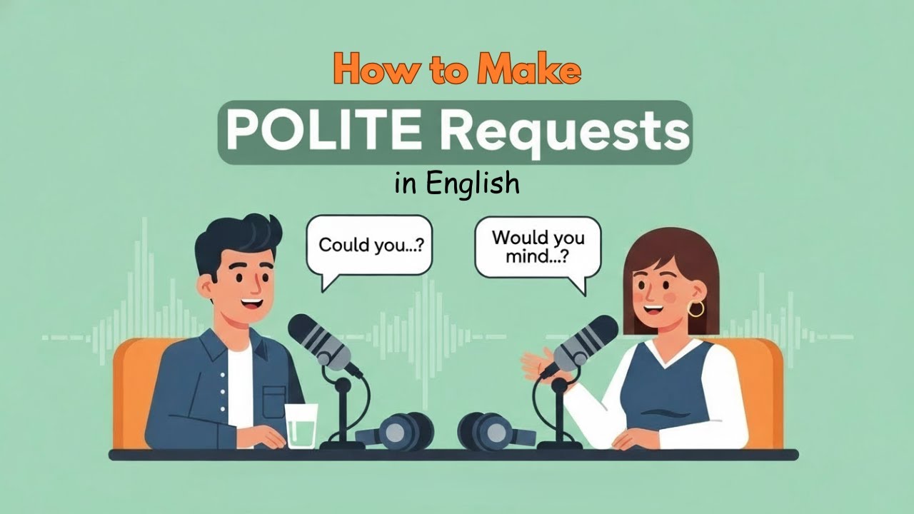 Learn How to Make POLITE Requests in English | Daily Use English Speaking Practice