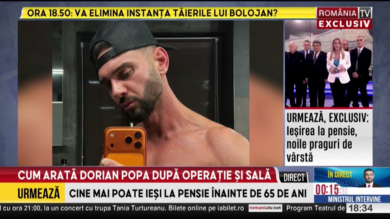 Cum arată nasul lui Dorian Popa după operație