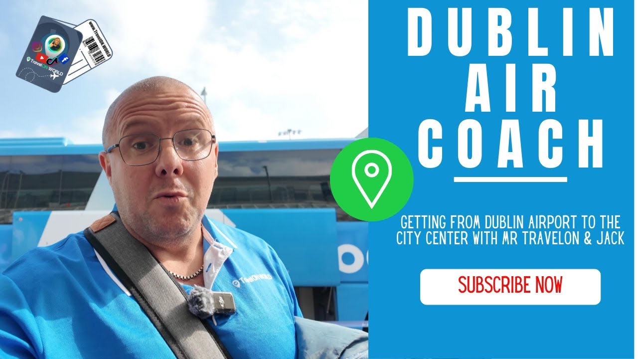 I was shocked! Getting the Aircoach from Dublin Airport the the Dublin City Center.