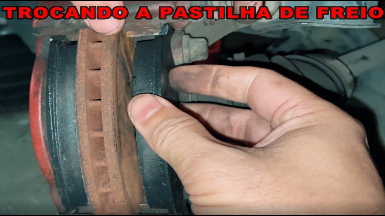 TROCANDO A PASTILHA DE FREIO DO CORSA EM CASA