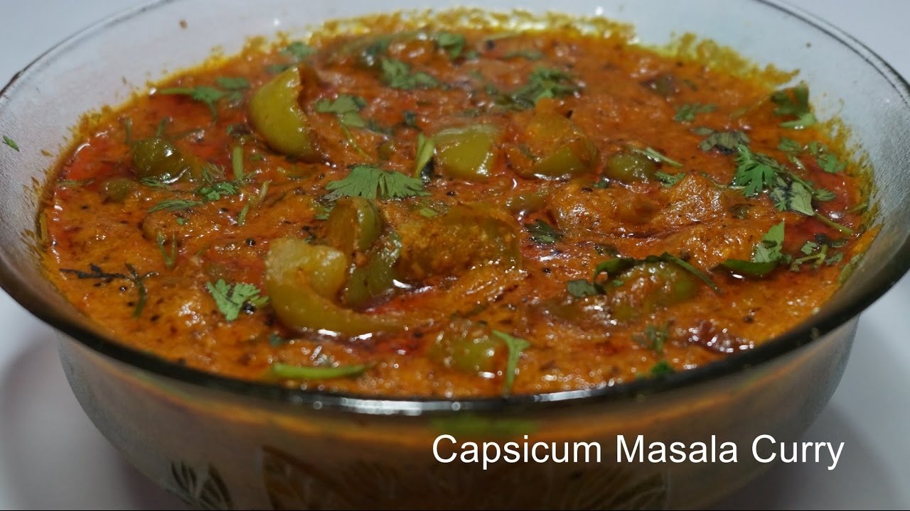 Capsicum curry recipe/ easy ad fast making south indian