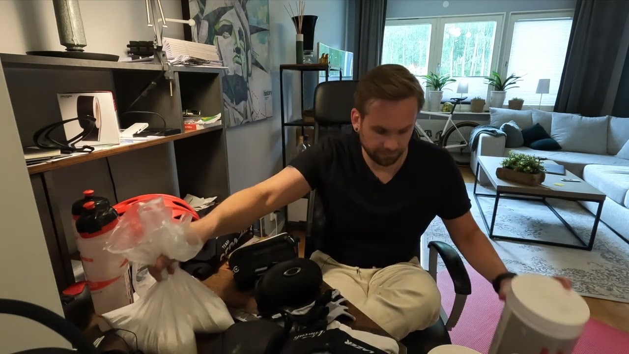VLOG 0007 - Visar vad jag har med mig till Vätternrundan 2022