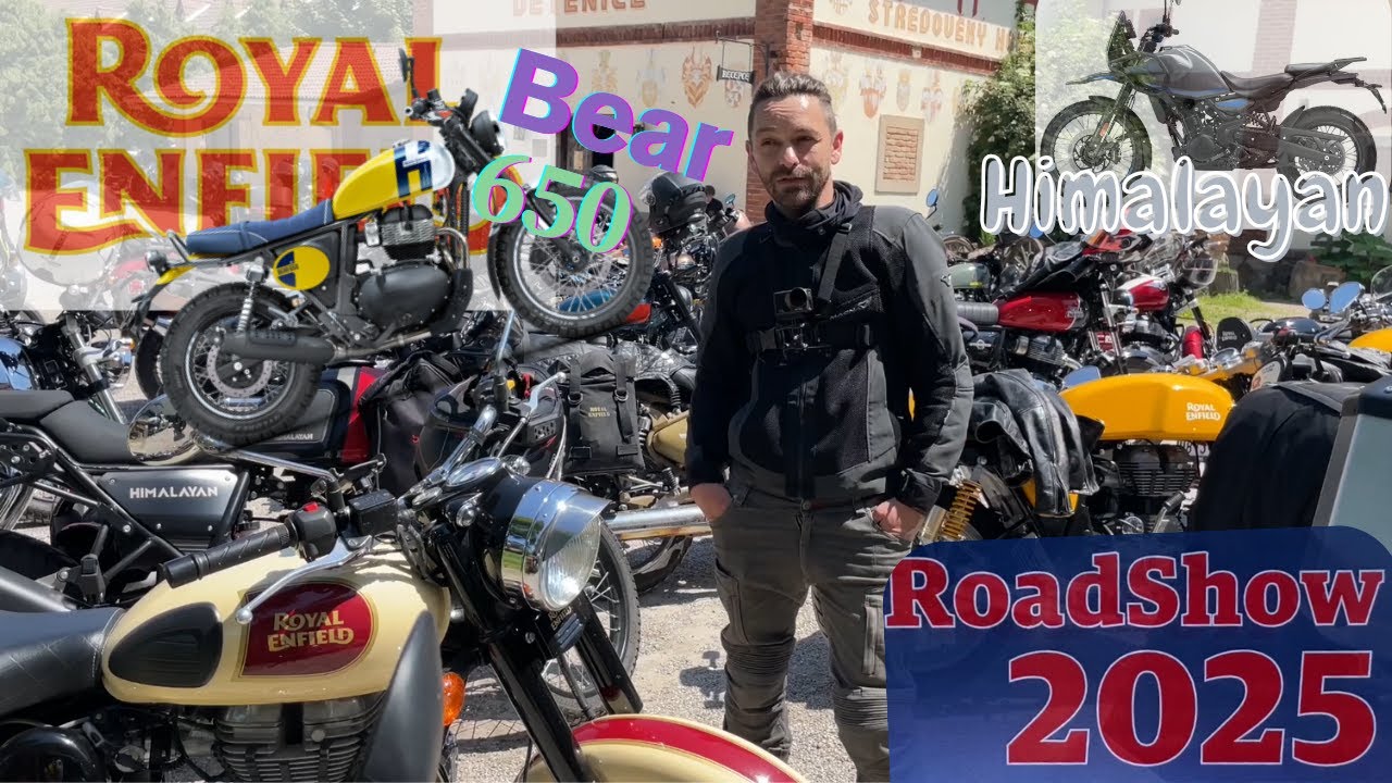 Royal Enfield sraz Roadshow 2025 v Poděbradech