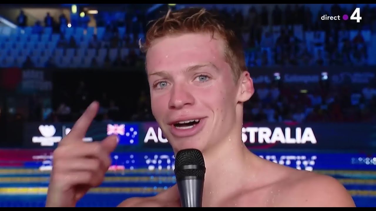 Léon Marchand/Carson Foster : 61 - Les séries du 400m 4 nages des Championnats du monde 2022.