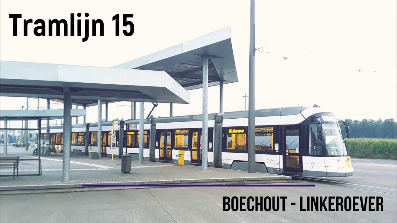 Antwerpen Tram 15 Boechout   P+R Linkeroever De Lijn