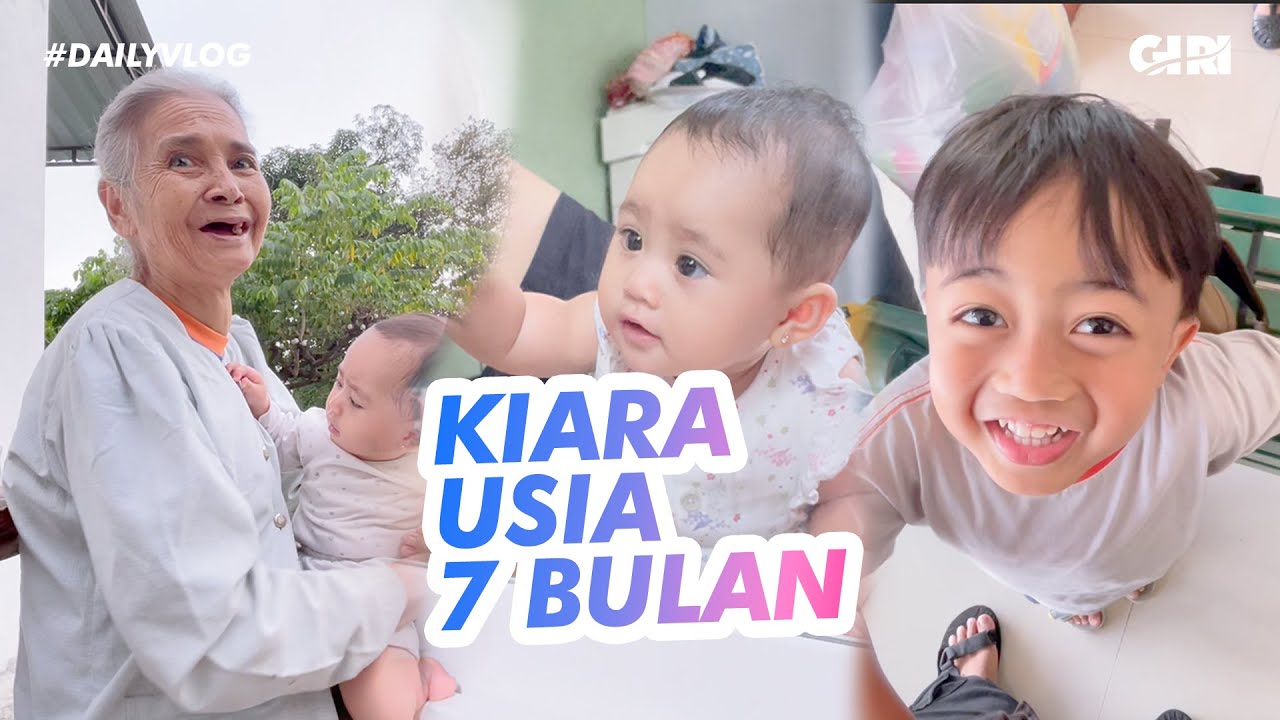 MAKIN GAK KUAT! 😂 Kompilasi Kiara Usia 7 Bulan Bikin Gemas