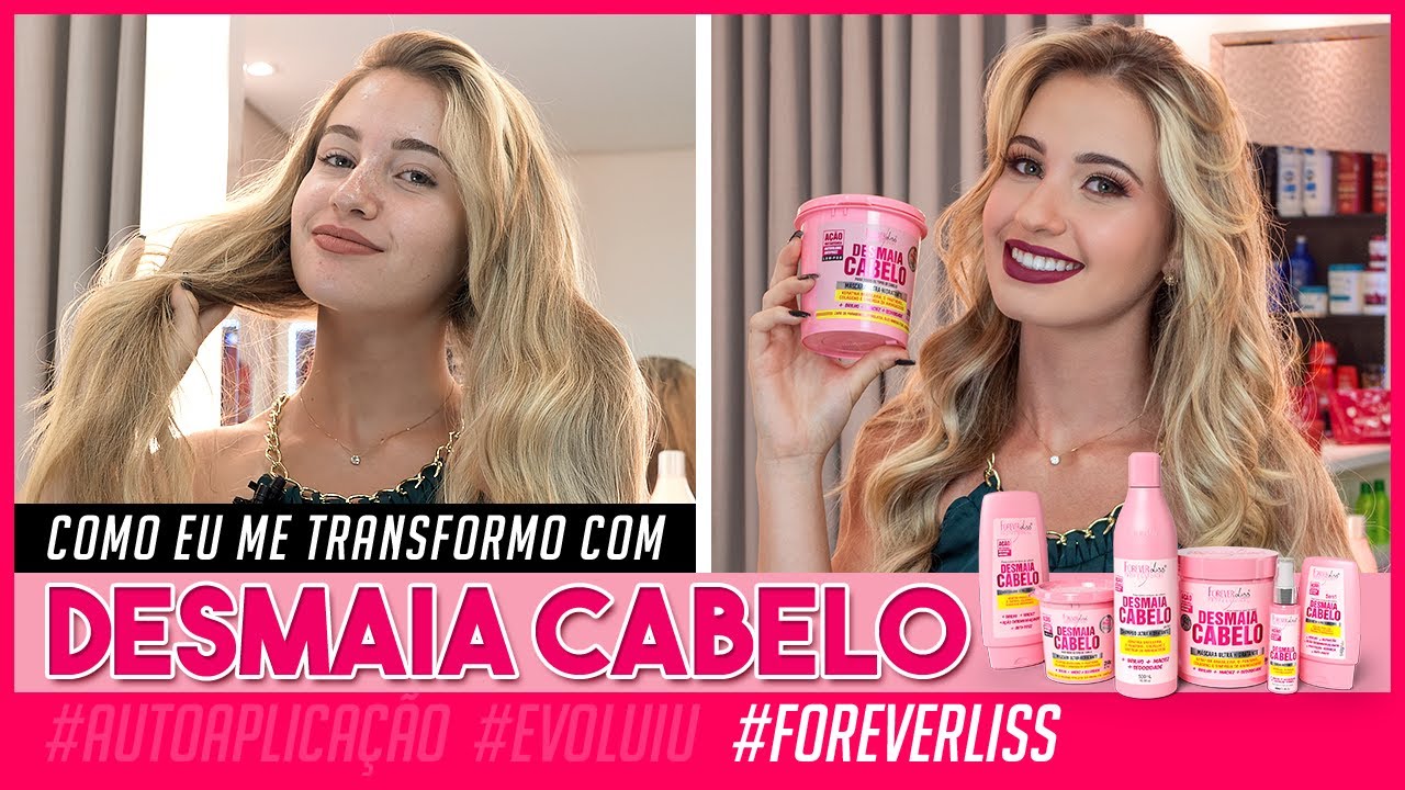 Desmaia Cabelo Forever Liss Auto Aplicação + EvoluiuChallenger