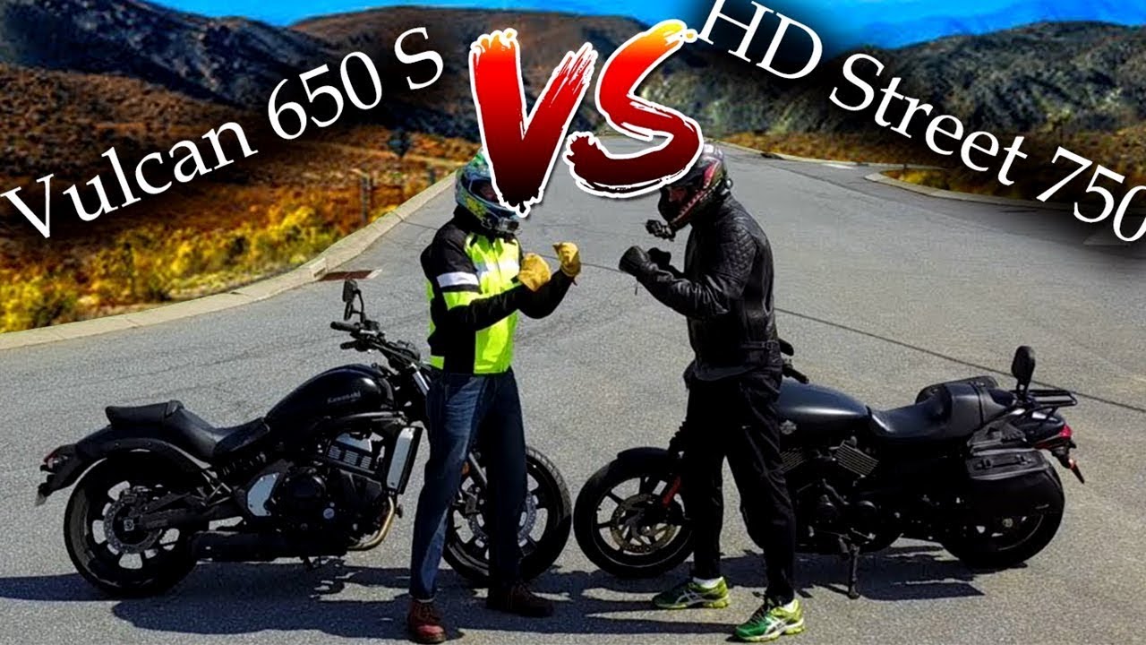 Vulcan 650s VS Harley Street 750