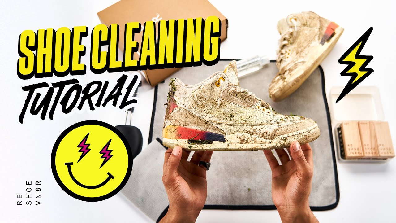 Air Jordan 3 J Balvin Shoe Cleaning Tutorial