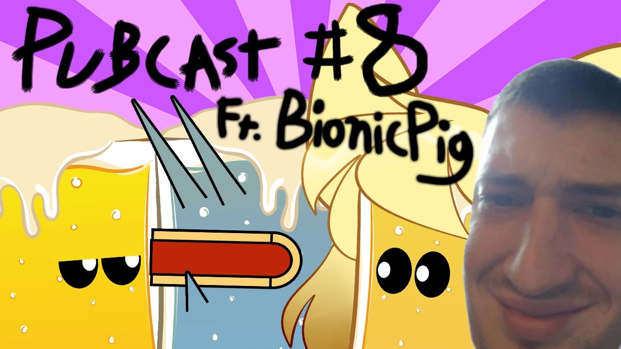 Pubcast Ep. 8 Ft. BionicPig (World's Quietest ASMR Minecraft Lets Play)