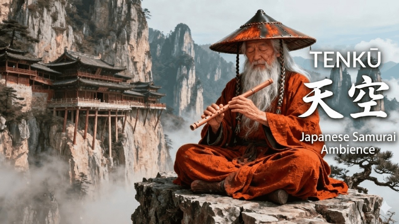 TENKŪ — 天空 — | Japanese Samurai Ambience for Spiritual Elevation & Clarity | 432 Hz
