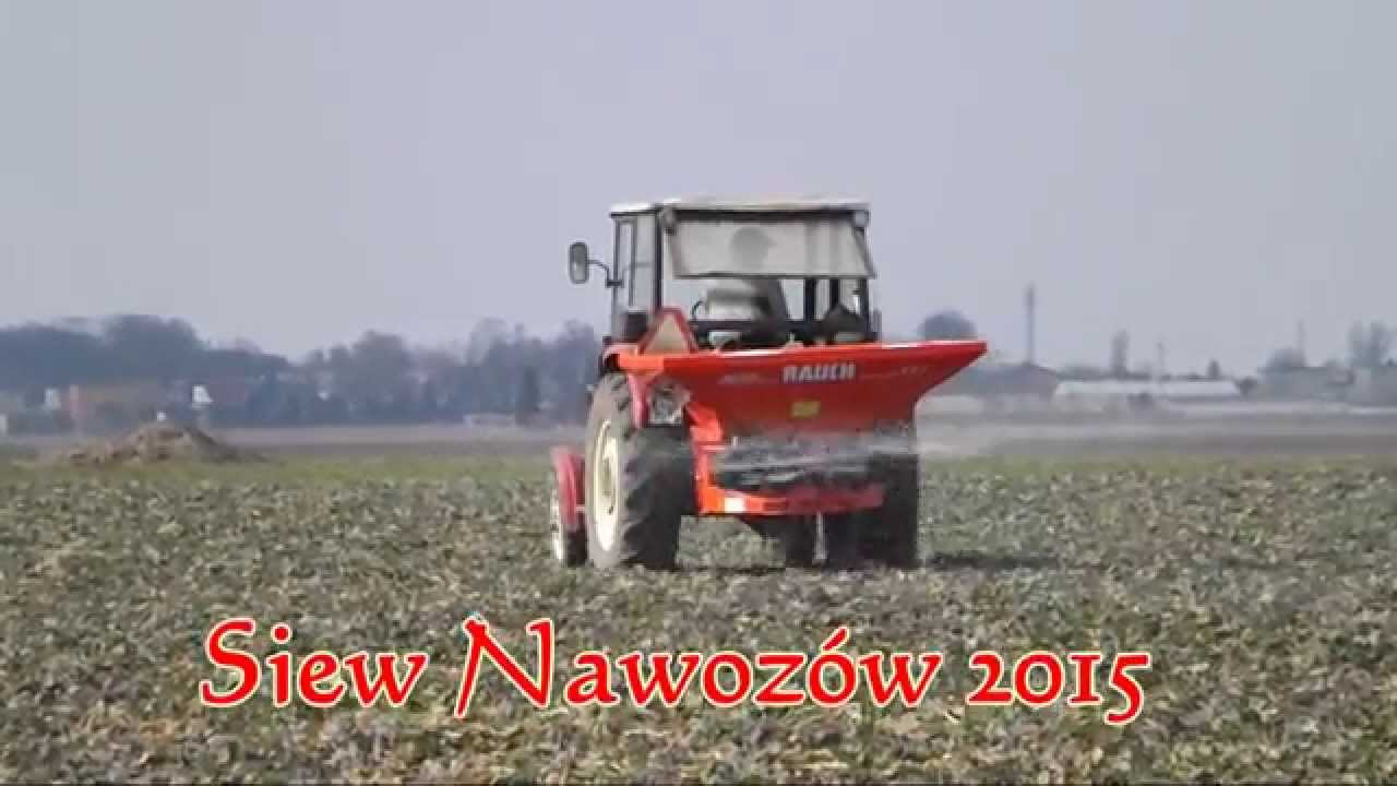 Siew Nawozów 2015- Nowy Nabytek Rauch MDS17.1 (MF,URSUS)