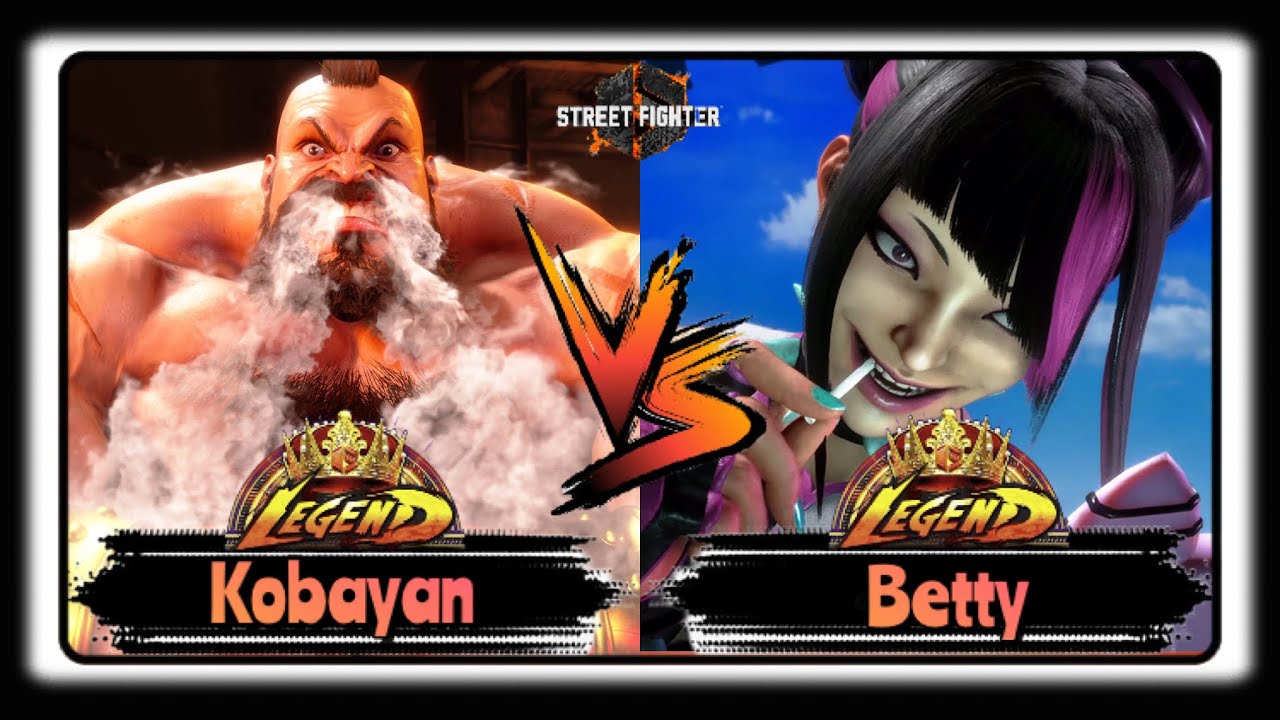 [SF6] Kobayan(Zangief) vs Betty(Juri) High Level [Street Fighter 6]