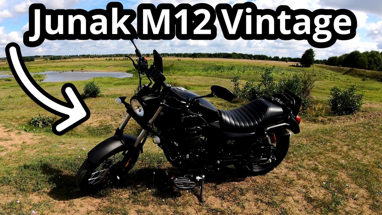 Jeżdżę motocyklem Junak M12 Vintage 125 ccm 10 KM - moje pierwsze wrażenia | Daily #91