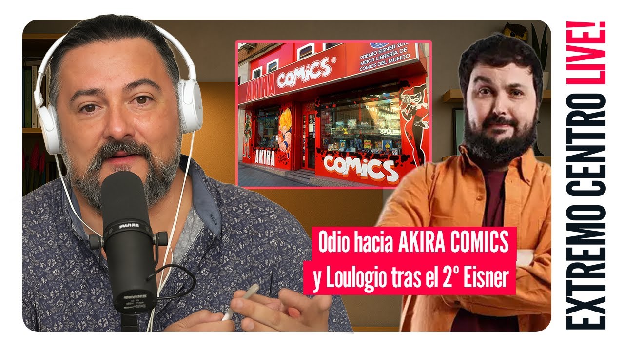 AKIRA COMICS gana el segundo EISNER y les parece mal a LOS DE SIEMPRE. Nos lo cuenta PEDRO HERRERO.