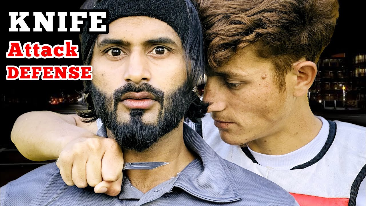 HOW TO DEFEND YOURSELF BY KNIFE ATTACKS | Raja Tayyab | Self Defence | Martial Arts Attacks