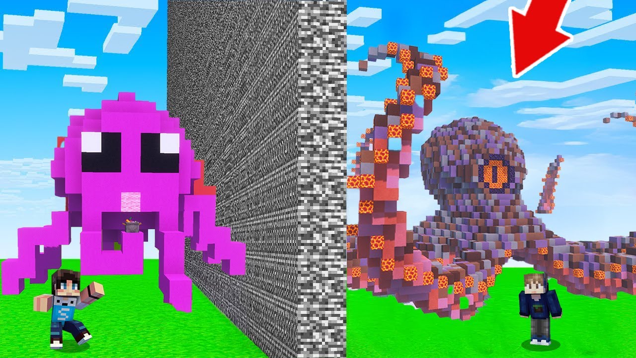 NIAT CURANG MALAH DI CURANGIN ADIK SENDIRI DI BUILD BATTLE!!!