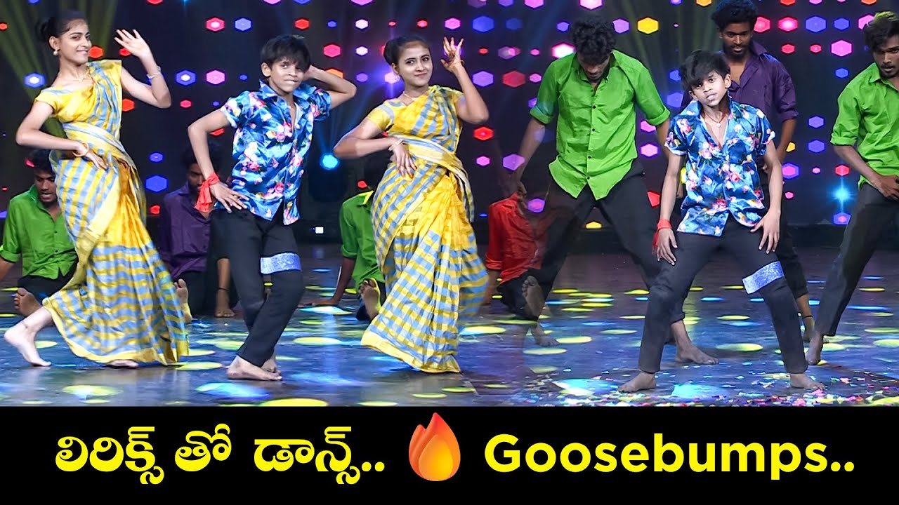 లిరిక్స్ తో డాన్స్ 🔥 goosebumps | Amazing Dance  Performance By Arnold | Dhee 14 | The Dancing Icon