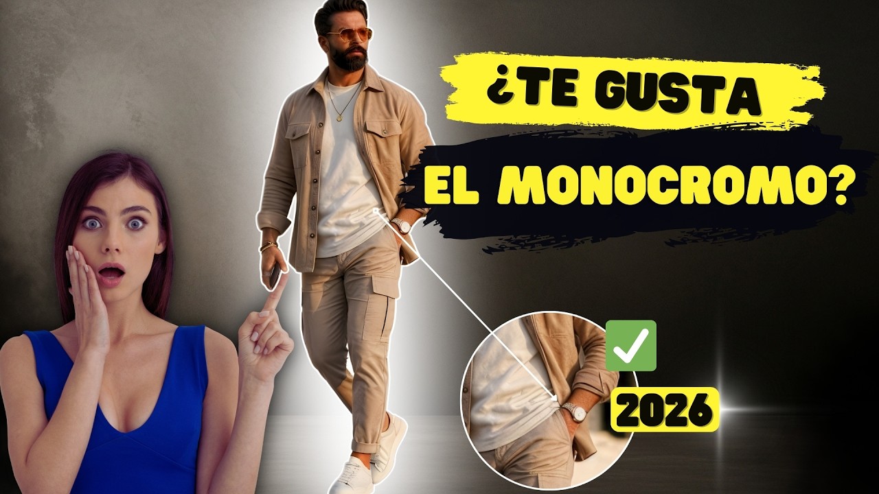 10 LOOKS Monocrom&aacute;ticos que Irradian Clase 🖤 | Moda Para Hombre 2026