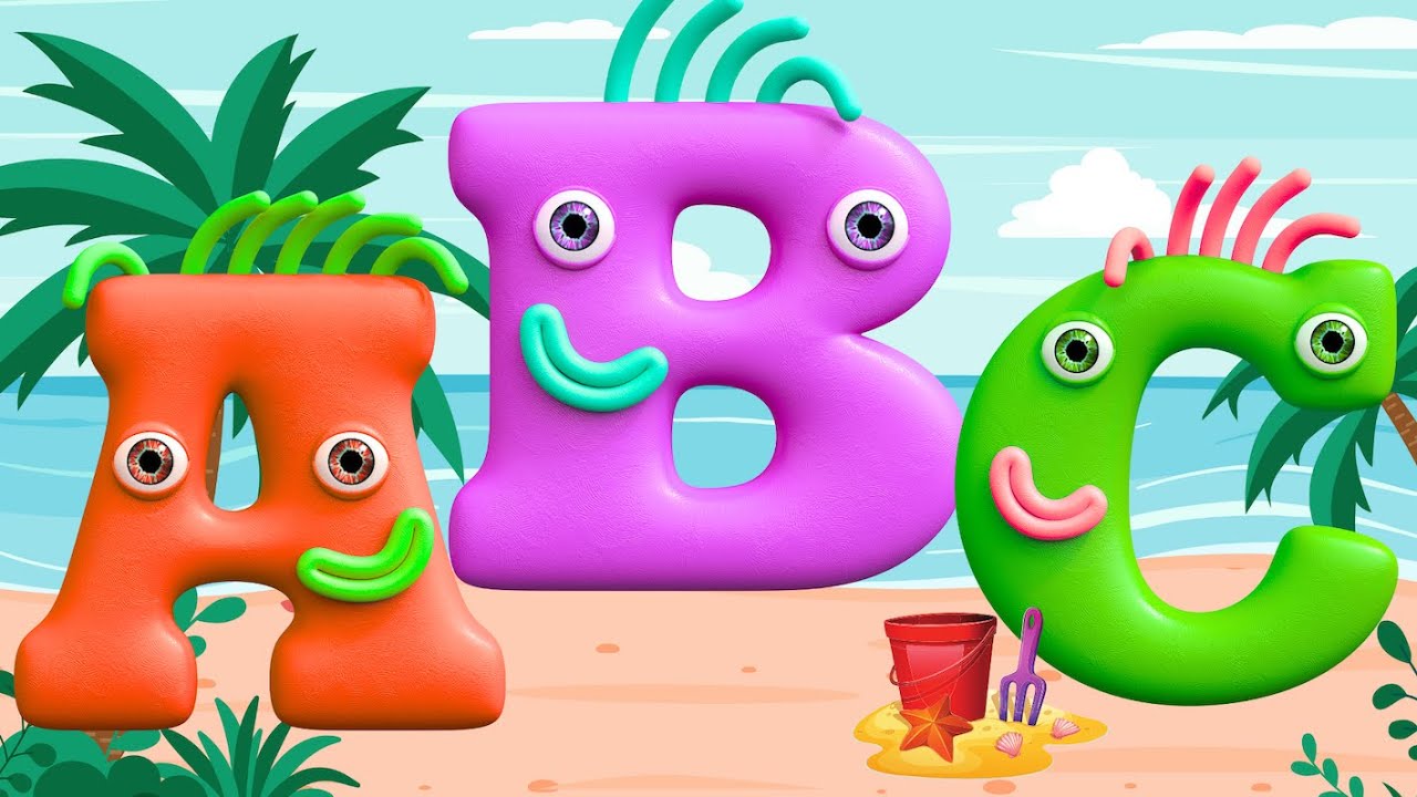 Alphabet Phonics Song for 2 Year Old 🍏🍭👶 | Learning is Fun 🤩 with Dancing Alphabets and Rhymes