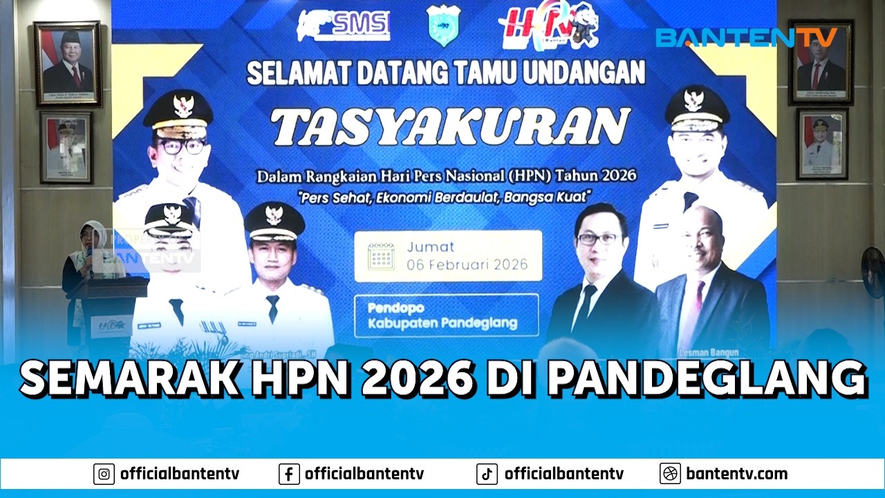 SEMARAK HPN 2026 DI PANDEGLANG