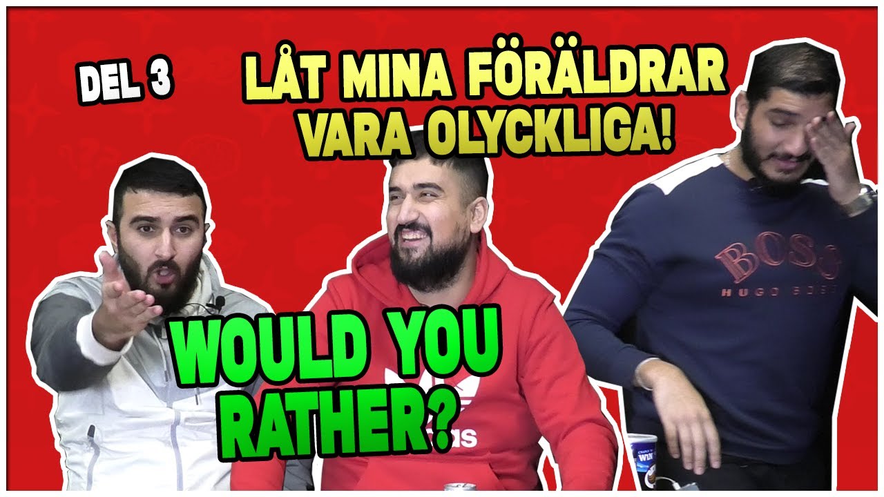 L&aring;t MINA F&Ouml;R&Auml;LDRAR vara OLYCKLIGA! DEL 3! *WOULD YOU RATHER*
