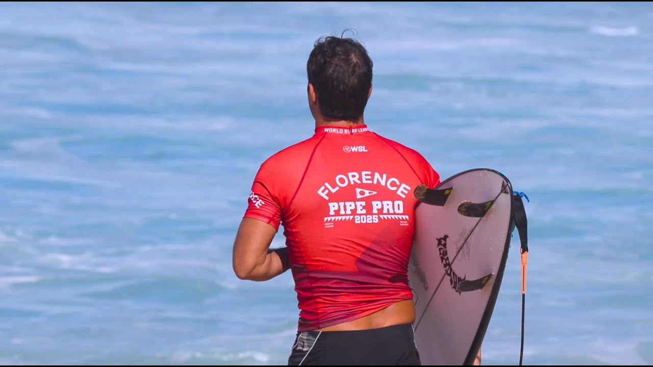 Шелдон Пейшон во время первого дня соревнований Florence Pipe Pro.