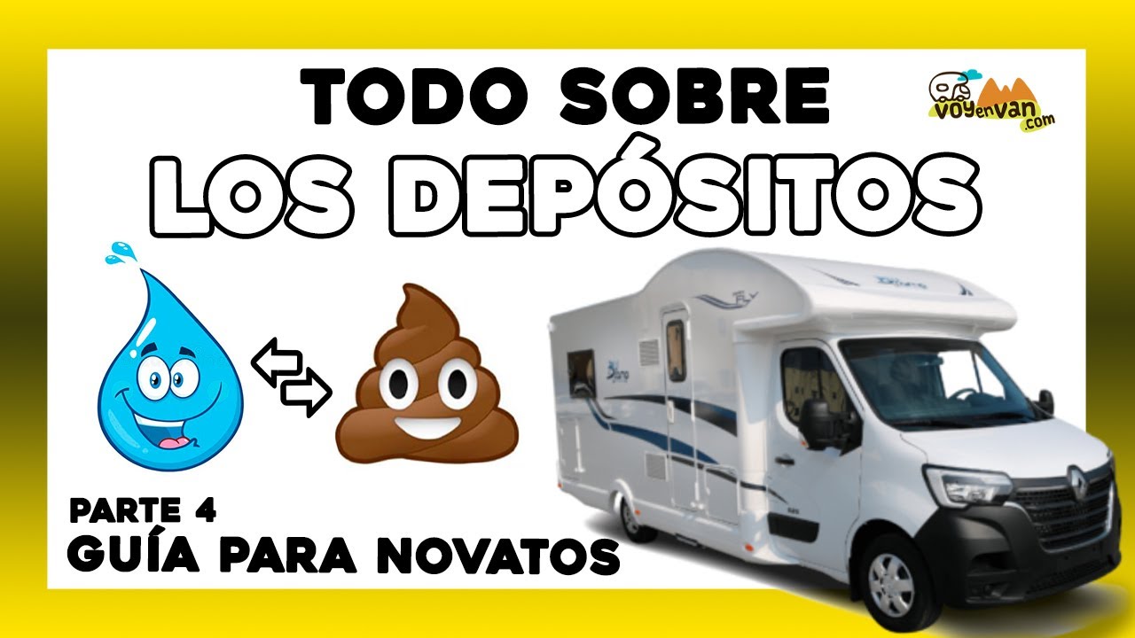VOYenVAN | 💩¿Cómo se VACÍAN las AGUAS GRISES y NEGRAS?. GUIA de AUTOCARAVANAS para NOVATOS. PARTE 4