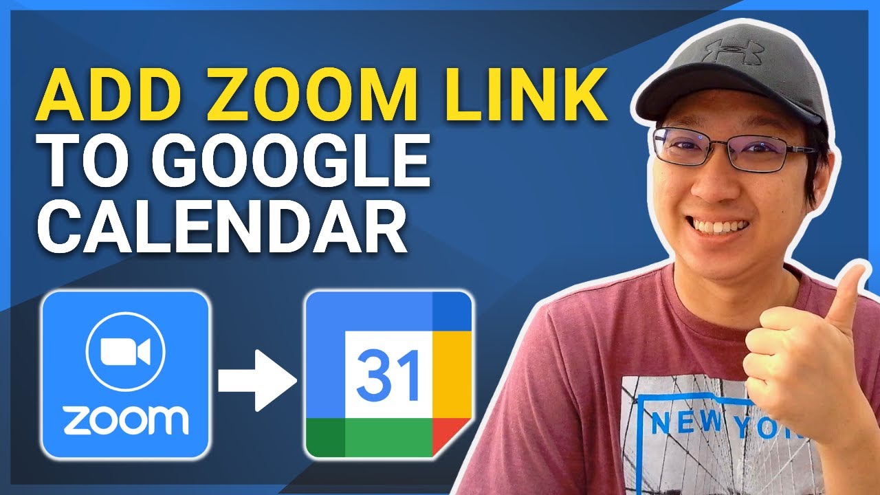 Как добавить ссылку-приглашение Zoom в событие Google Календаря