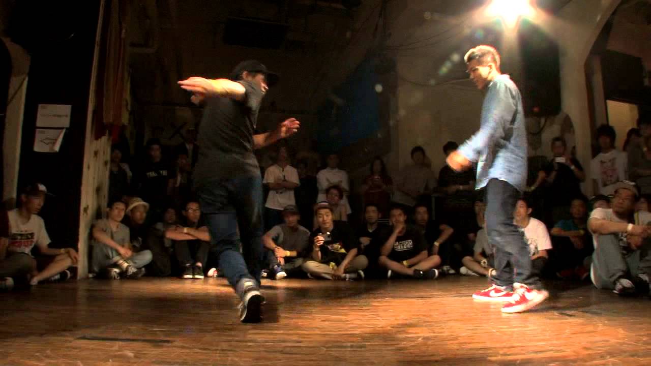 dan(SAKURA大戦) vs ISSEI(九州男児) DANCE@LIVE 2014 BREAK kanto vo.1【SEMIFINAL】