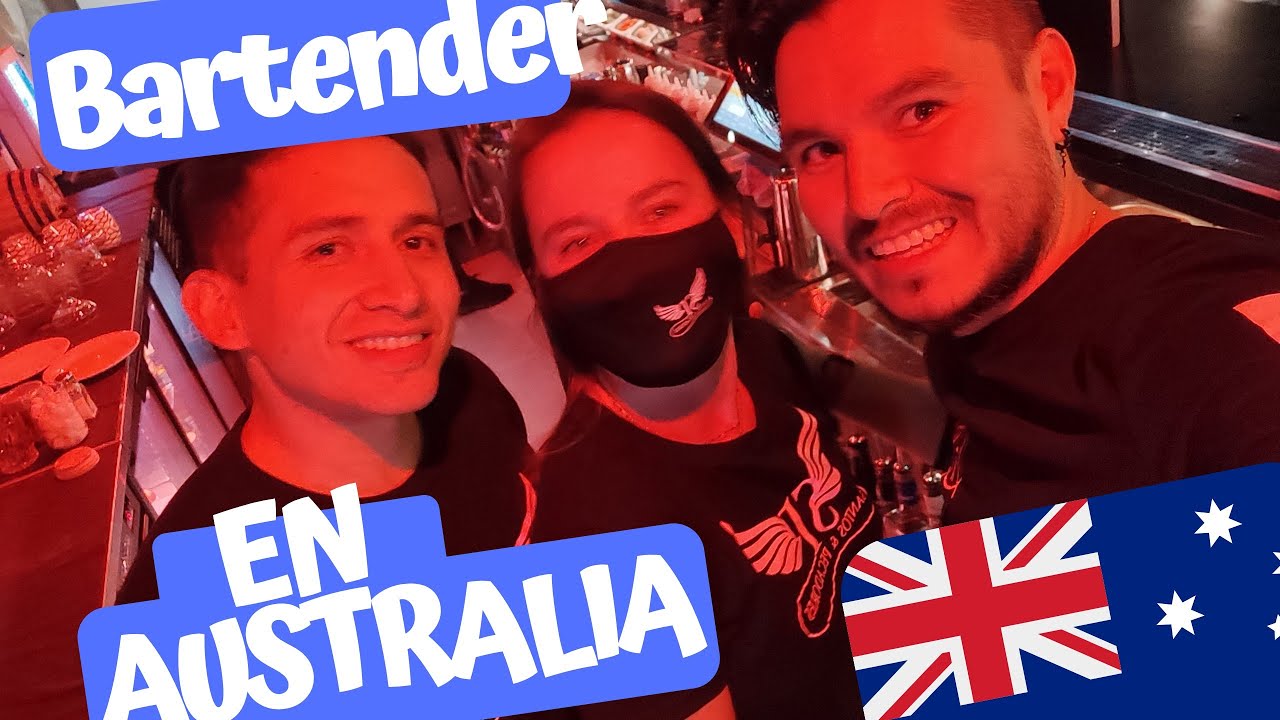 SER BARTENDER EN AUSTRALIA