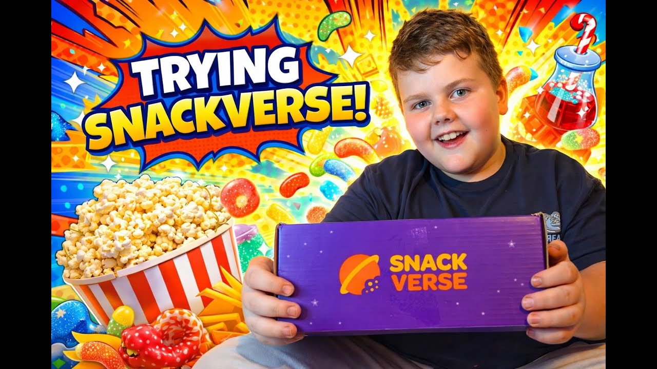 Trying SNACK VERSE for the FIRST time 😂