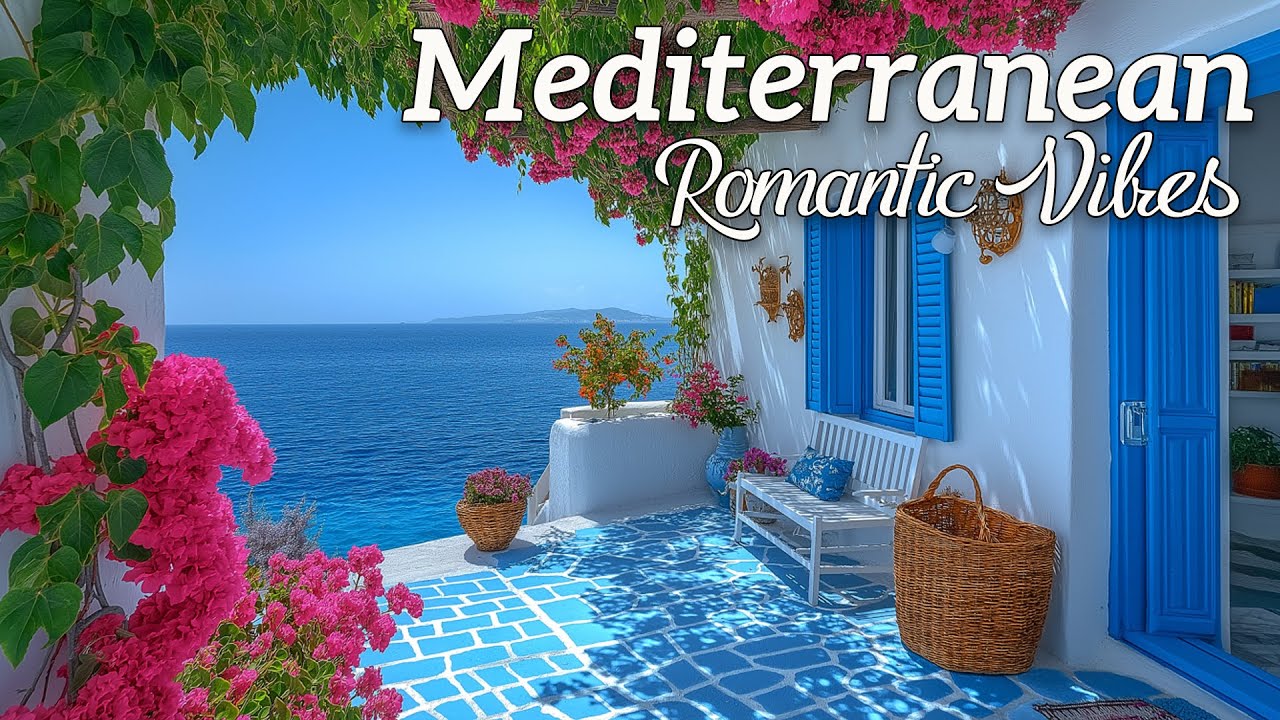 🎶 Chill Mediterranean Music Nostalgia 🌊🏡 Relaxing Italian & Greek Music by the Coast