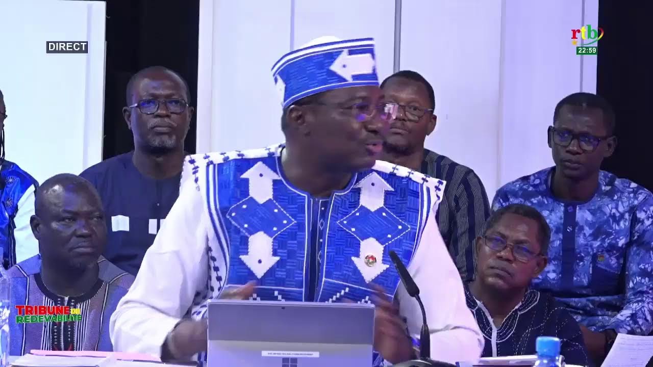 RTB - Tribune de Redevabilité avec Jacques Sosthène DINGARA, ministre de l’Enseignement de base