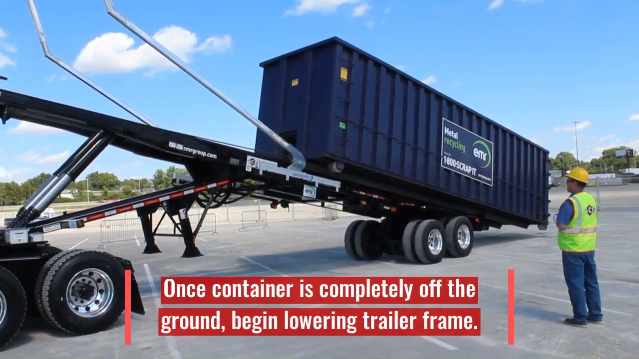 Ace Roll Off Trailer Operational Instruction Video